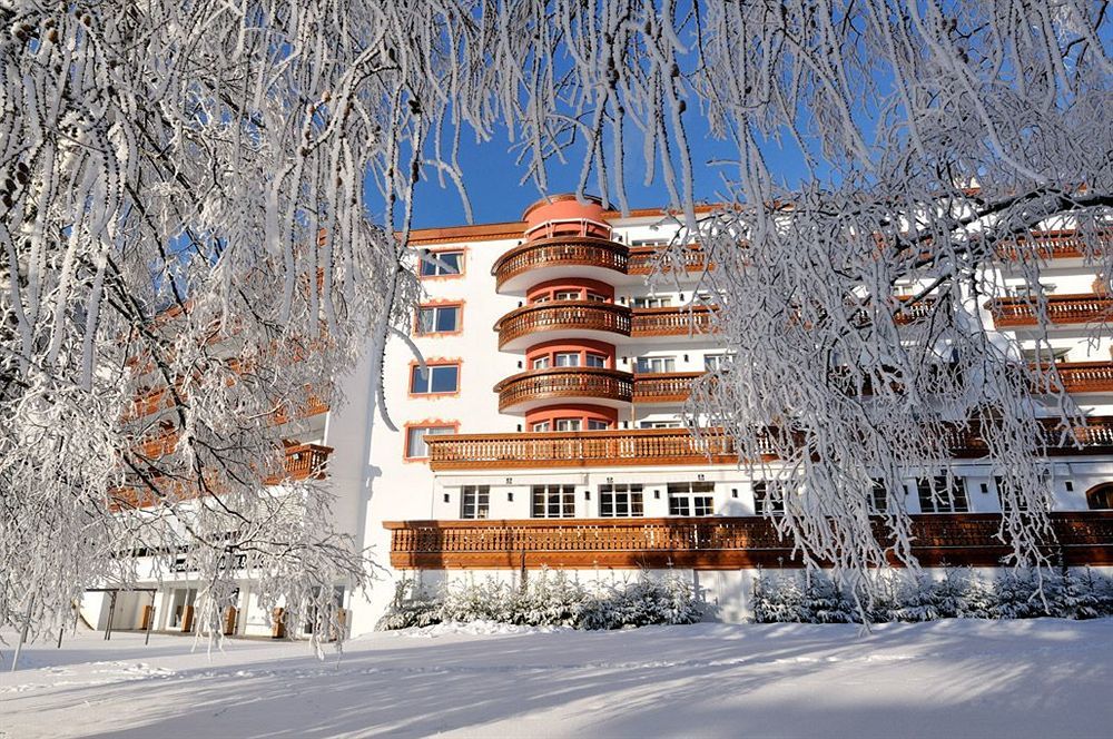 Grand Hotel Du Golf & Palace Кранс Монтана Екстериор снимка