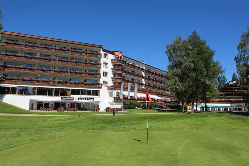 Grand Hotel Du Golf & Palace Кранс Монтана Екстериор снимка